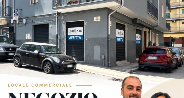 Negozio in affitto posizione angolare